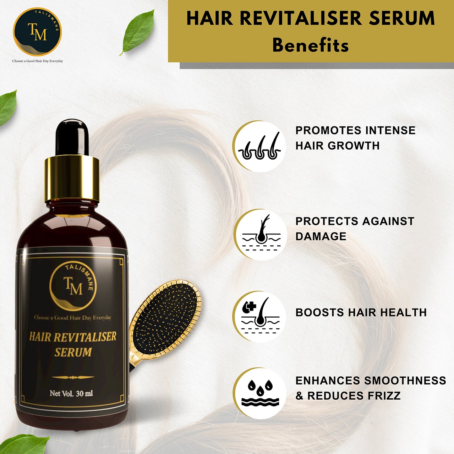 TALISMANE HAIR REVITALISER SERUM (30ml)