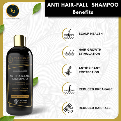 TALISMANE PROFESSIONAL ANTI HAIRFALL SHAMPOO (200ml)