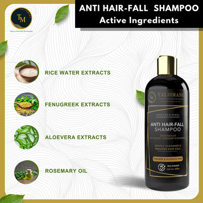 TALISMANE PROFESSIONAL ANTI HAIRFALL SHAMPOO (200ml)